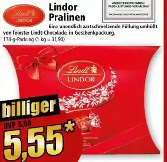 Norma Lindl LINDOR Lindor Pralinen Angebot