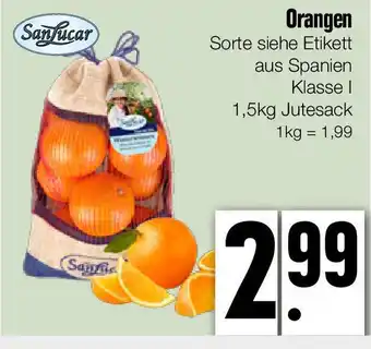 Edeka Xpress Orangen 1.5kg Angebot