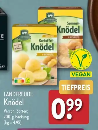 Aldi Nord LANDFREUDE Knödel 200 g Packung Angebot