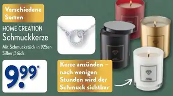 Aldi Nord HOME CREATION Schmuckkerze Angebot