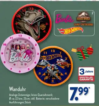 Aldi Nord Wanduhr Angebot