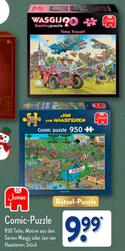 ComicPuzzle Angebot bei Aldi Nord