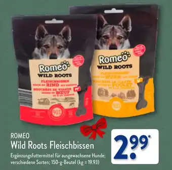 Aldi Nord ROMEO Wild Roots Fleischbissen Angebot