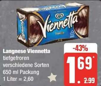 Marktkauf Langnese Viennetta 650 ml Packung Angebot