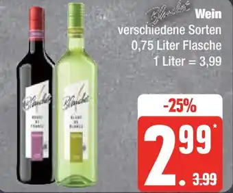 Marktkauf Wein 0,75 Liter Flasche Angebot