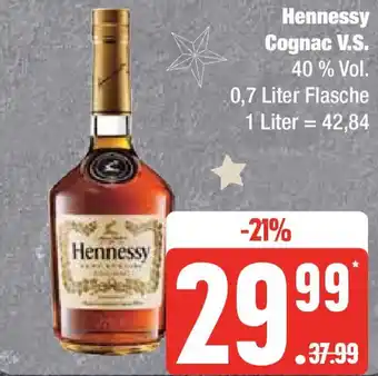 Marktkauf Hennessy Cognac V.S. 0,7 Liter Flasche Angebot