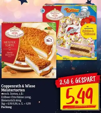 NP Discount Coppenrath & Wiese Meistertorten Angebot