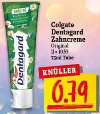 NP Discount Colgate Dentagard Zahncreme 75 ml Tube Angebot