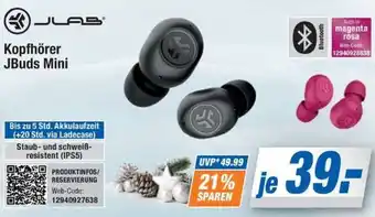 Expert Bening JLAB Kopfhörer JBuds Mini Angebot