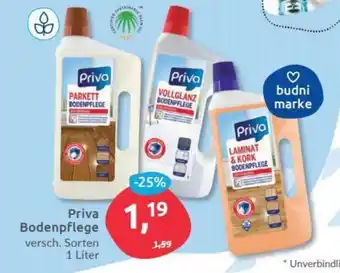 Budni Priva Bodenpflege 1L Angebot