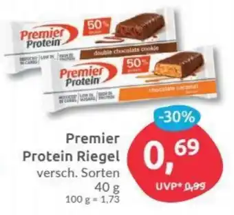 Budni Premier Protein Riegel 40g Angebot