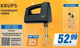 Expert Bening KRUPS Handrührgerät F60858 Angebot