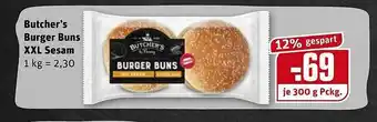 REWE Butcher's Burger Buns Xxl Sesam Angebot