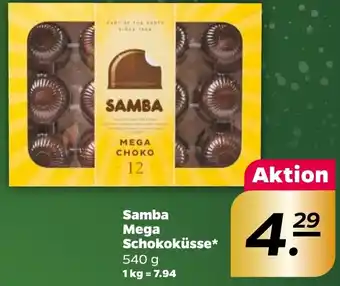 NETTO Samba Mega Schokoküsse 540 g Angebot