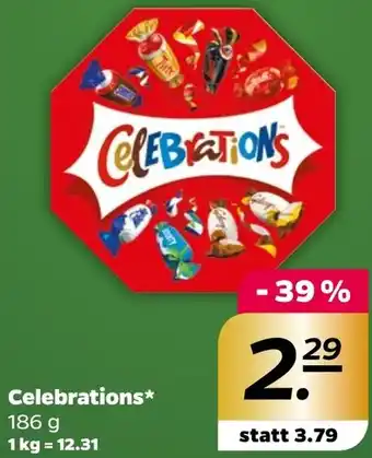 NETTO Celebrations 186 g Angebot