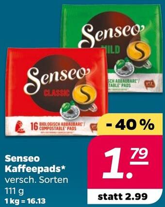 NETTO Senseo Kaffeepads 111 g Angebot