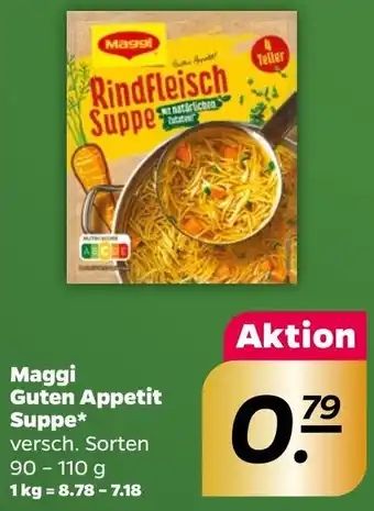 NETTO Maggi Guten Appetit Suppe 90-110 g Angebot