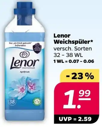 NETTO Lenor Weichspüler 32-38 WL Angebot