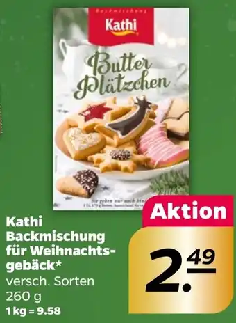 NETTO Kathi Backmischung für Weihnachtsgebäck 260 g Angebot