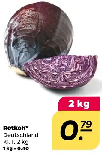 NETTO Rotkohl 2 kg Angebot