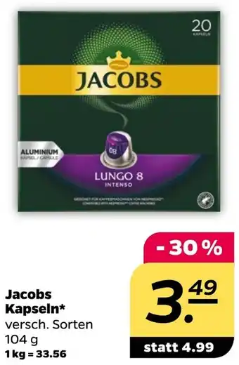 NETTO Jacobs Kapseln 104 g Angebot