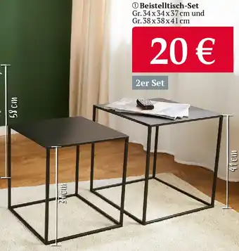 Woolworth Beistelltisch-Set Angebot