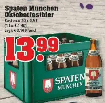 trinkgut Spaten München Oktoberfestbier 20x0,5L Angebot