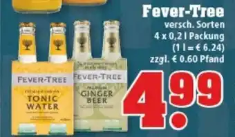 trinkgut Fever Tree 4x0,2L Angebot