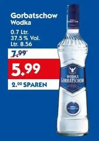 Hol'ab Getränkemarkt Gorbatschow Wodka 0,7L Angebot