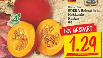 NP Discount Edeka Heimatliebe Hokkaido Kürbis 1kg Angebot