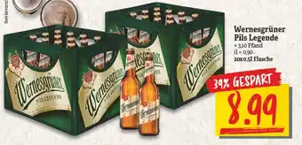 NP Discount Wernesgrüner Pils Legende 20x0,5L Angebot