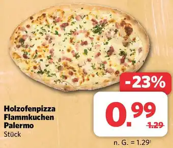 Combi Holzofenpizza Flammkuchen Palermo Angebot