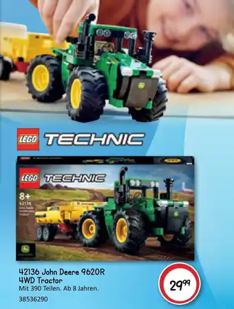 Vedes LEGO TECHNIC 42136 John Deere 9620R 4WD Tractor Angebot