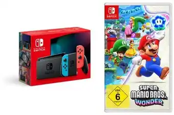 Euronics Nintendo switch konsole inkl. super mario bros. wonder Angebot