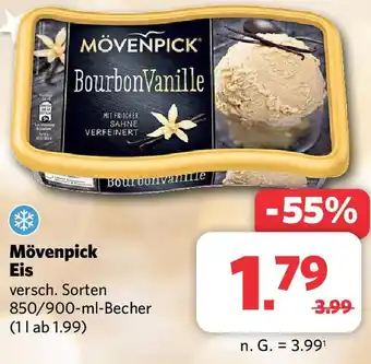 Combi Mövenpick Eis 850/900 ml Becher Angebot