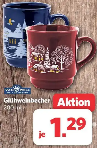 Combi Van Well Glühweinbecher 200 ml Angebot