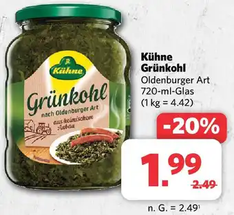 Combi Kühne Grünkohl 720 ml Glas Angebot