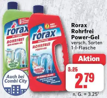 Combi Rorax Rohrfrei Power-Gel 1 L Flasche Angebot