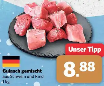 Combi Gulasch gemischt 1 kg Angebot