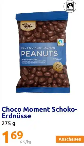 Action Choco Moment Schoko-Erdnüsse 275 g Angebot