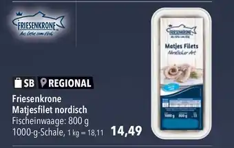 CITTI Markt Friesenkrone Matjesfilet nordisch 1000 g Angebot