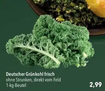 CITTI Markt Deutscher Grünkohl frisch ohne Strunken, direkt vom Feld 1-kg-Beutel Angebot