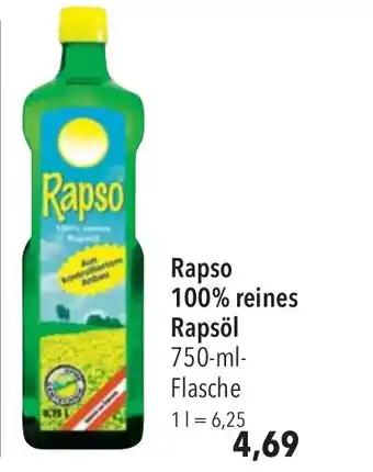 CITTI Markt Rapso 100% reines Rapsöl 750-ml-Flasche Angebot