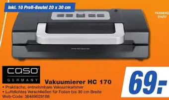 K+B Expert Caso Vakuumierer HC 170 Angebot