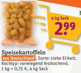 tegut Speisekartoffeln 4 kg Sack Angebot