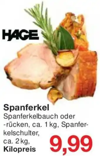 Jawoll HAGE Spanferkel Angebot