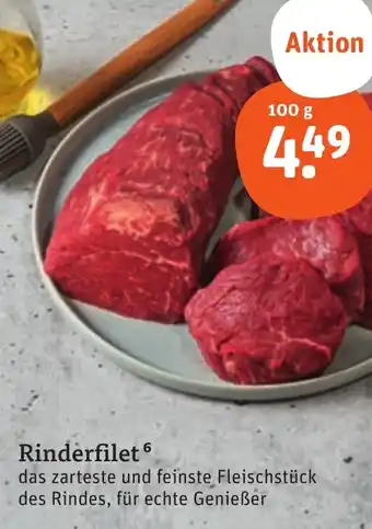 tegut Rinderfilet 100 g Angebot