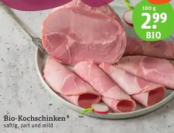 tegut Bio-Kochschinken 100 g Angebot