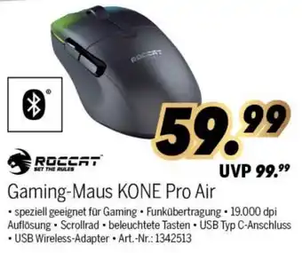 MEDIMAX ROCCAT Gaming-Maus KONE Pro Air Angebot