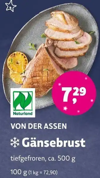 Denns BioMarkt VON DER ASSEN Gänsebrust 100 g Angebot